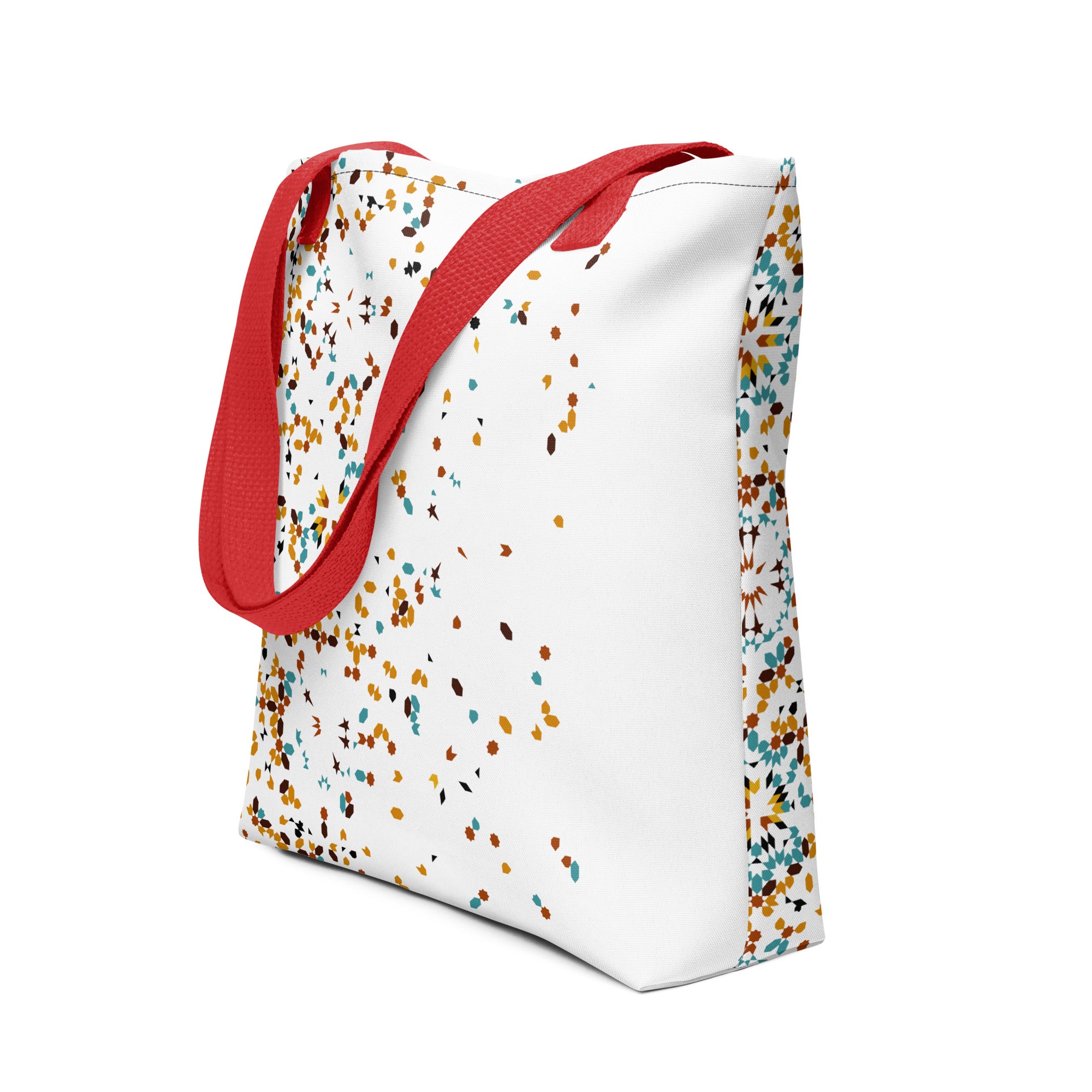 Colorful Confetti Splatter Tote Bag