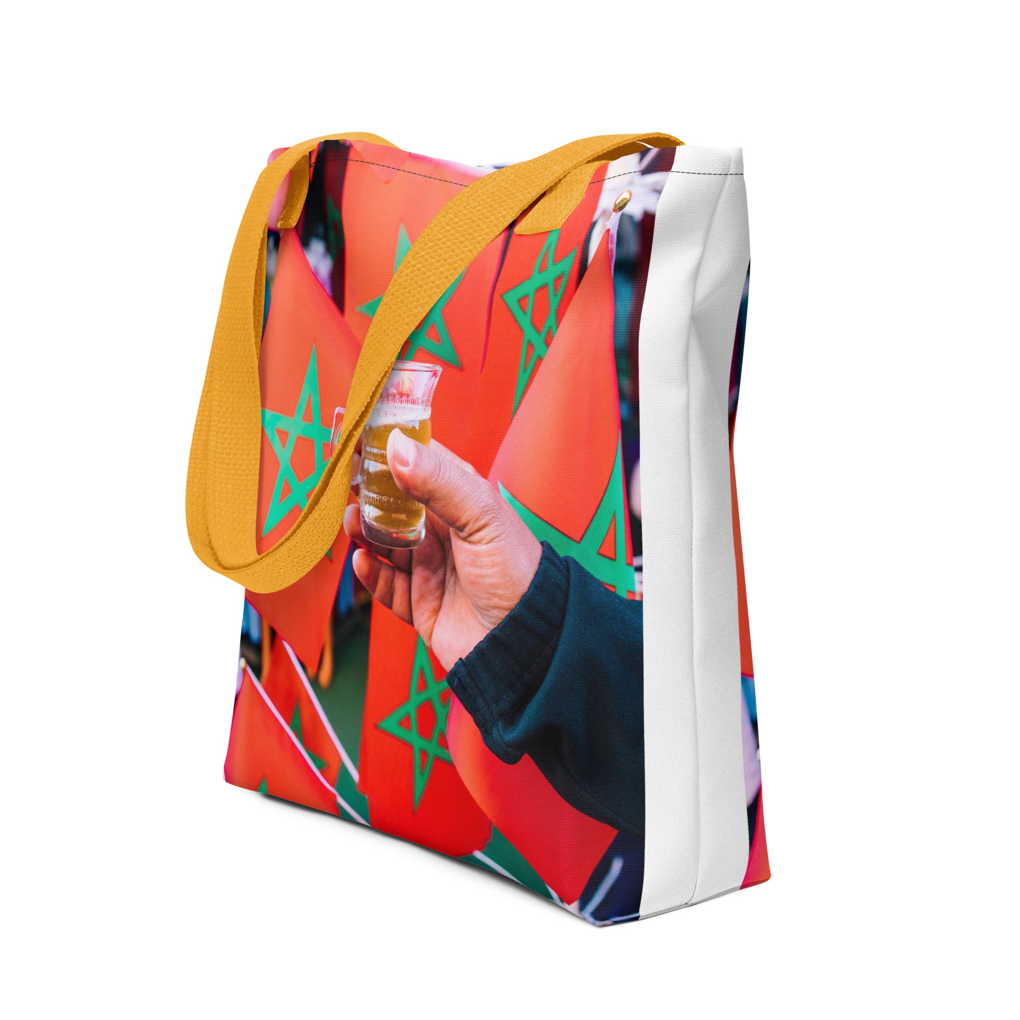 Moroccan Flag Tote Bag