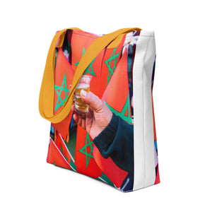 Moroccan Flag Tote Bag