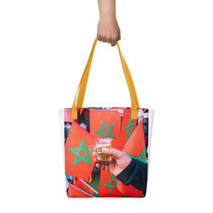 Moroccan Flag Tote Bag