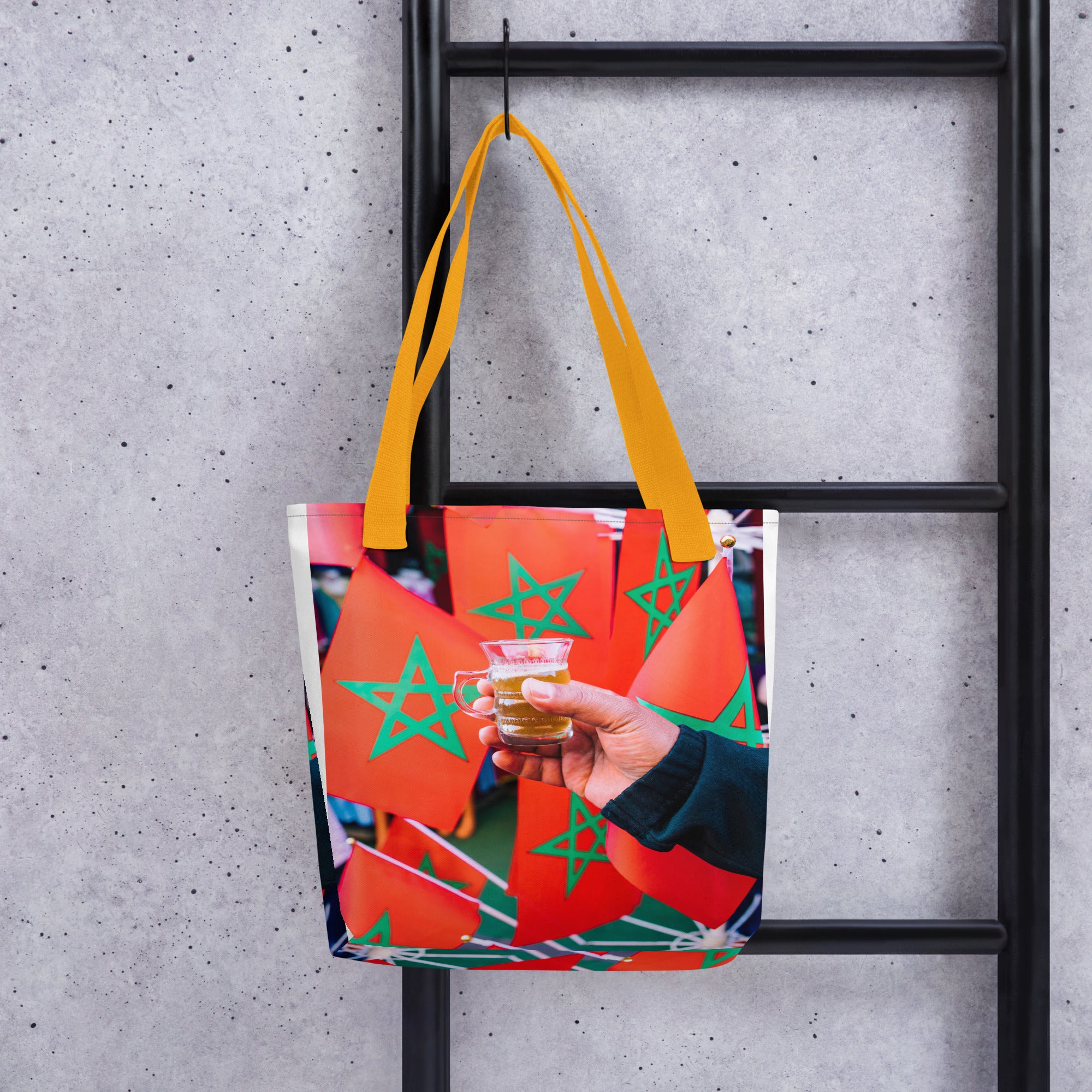 Moroccan Flag Tote Bag