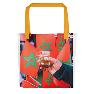 Moroccan Flag Tote Bag