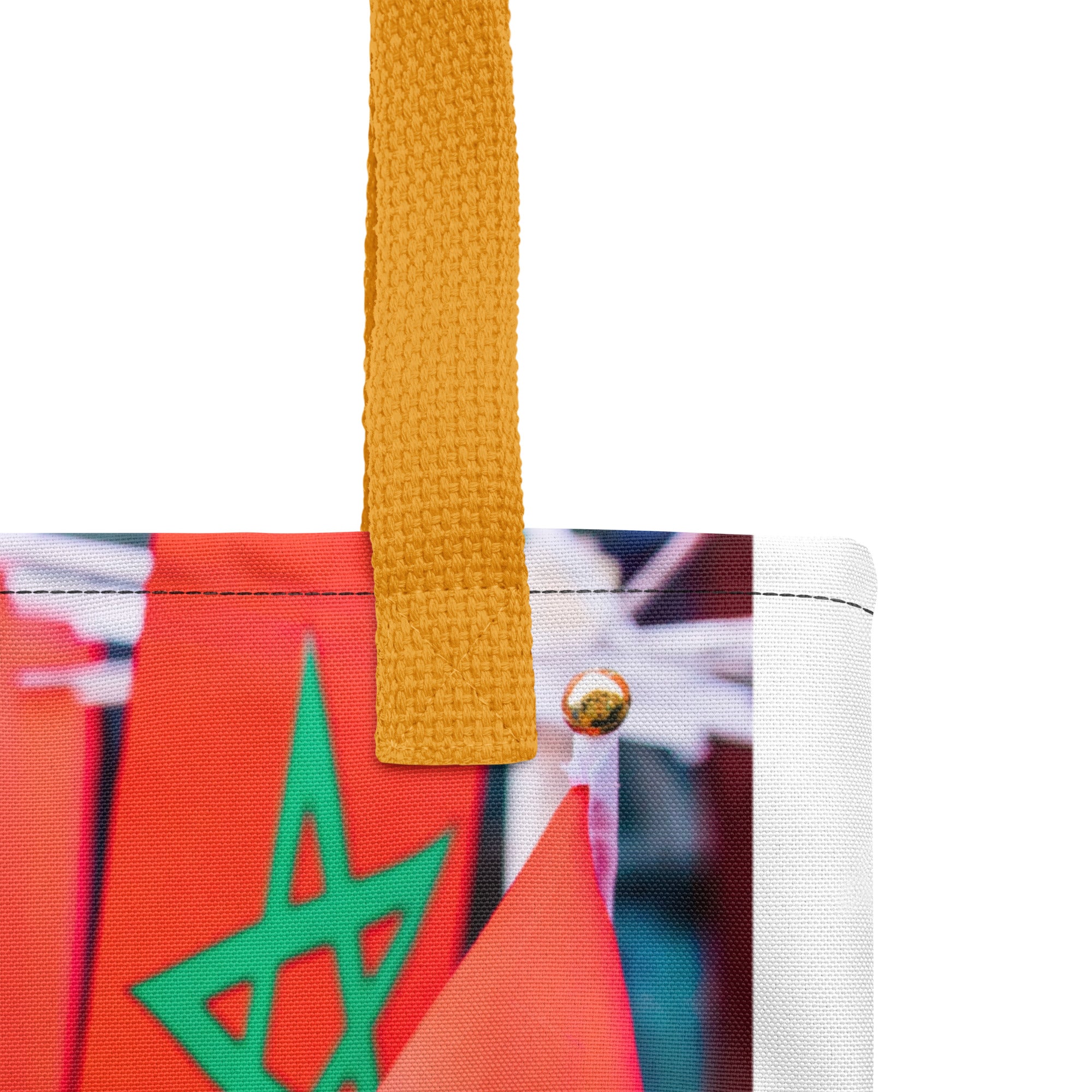 Moroccan Flag Tote Bag