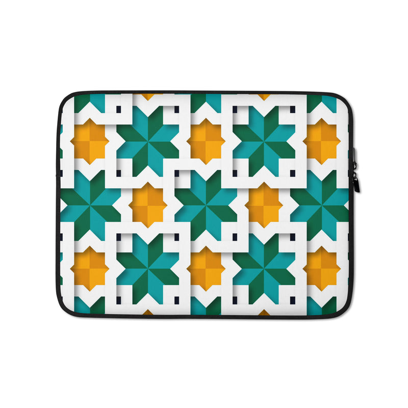 Geometric Mosaic Laptop Sleeve