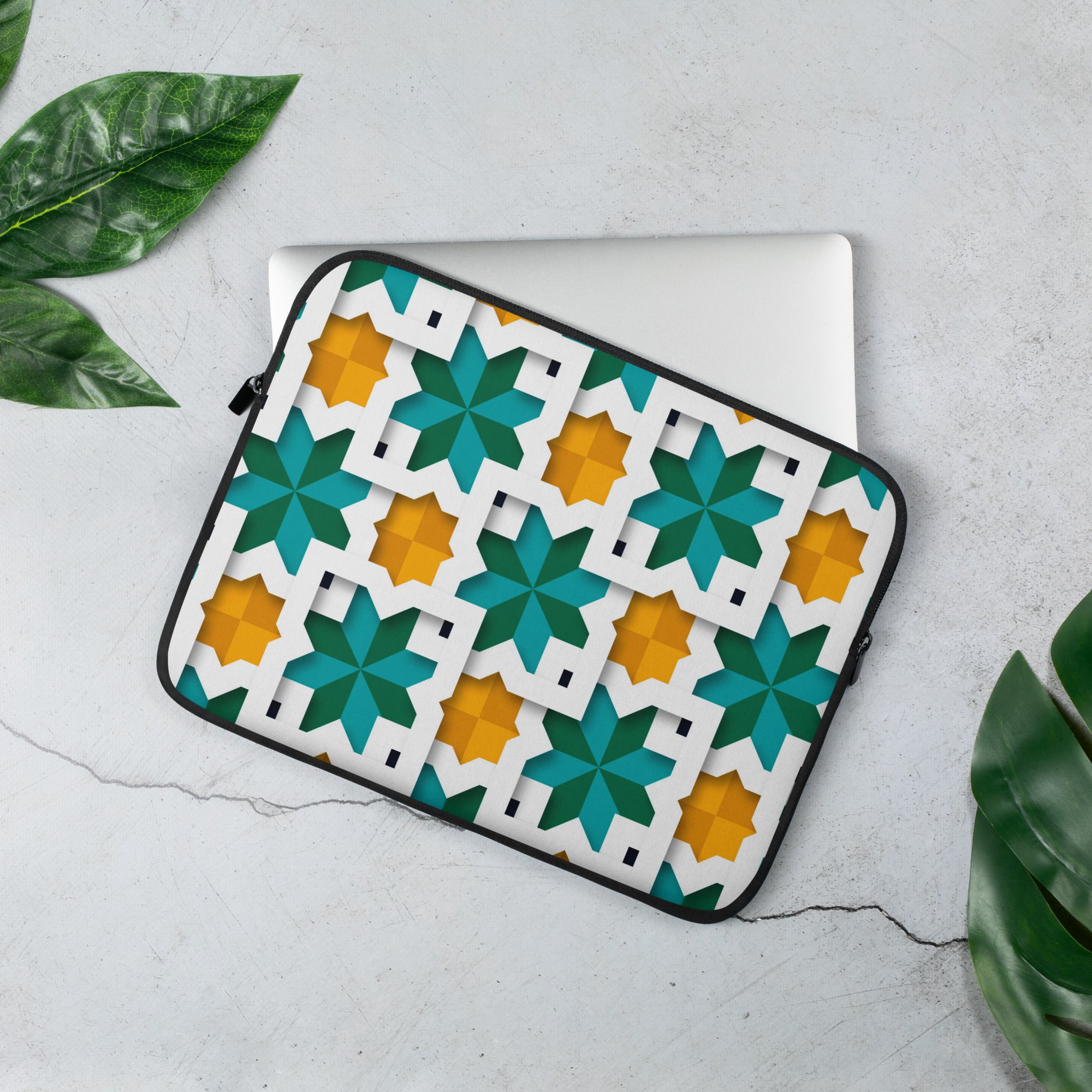 Geometric Mosaic Laptop Sleeve